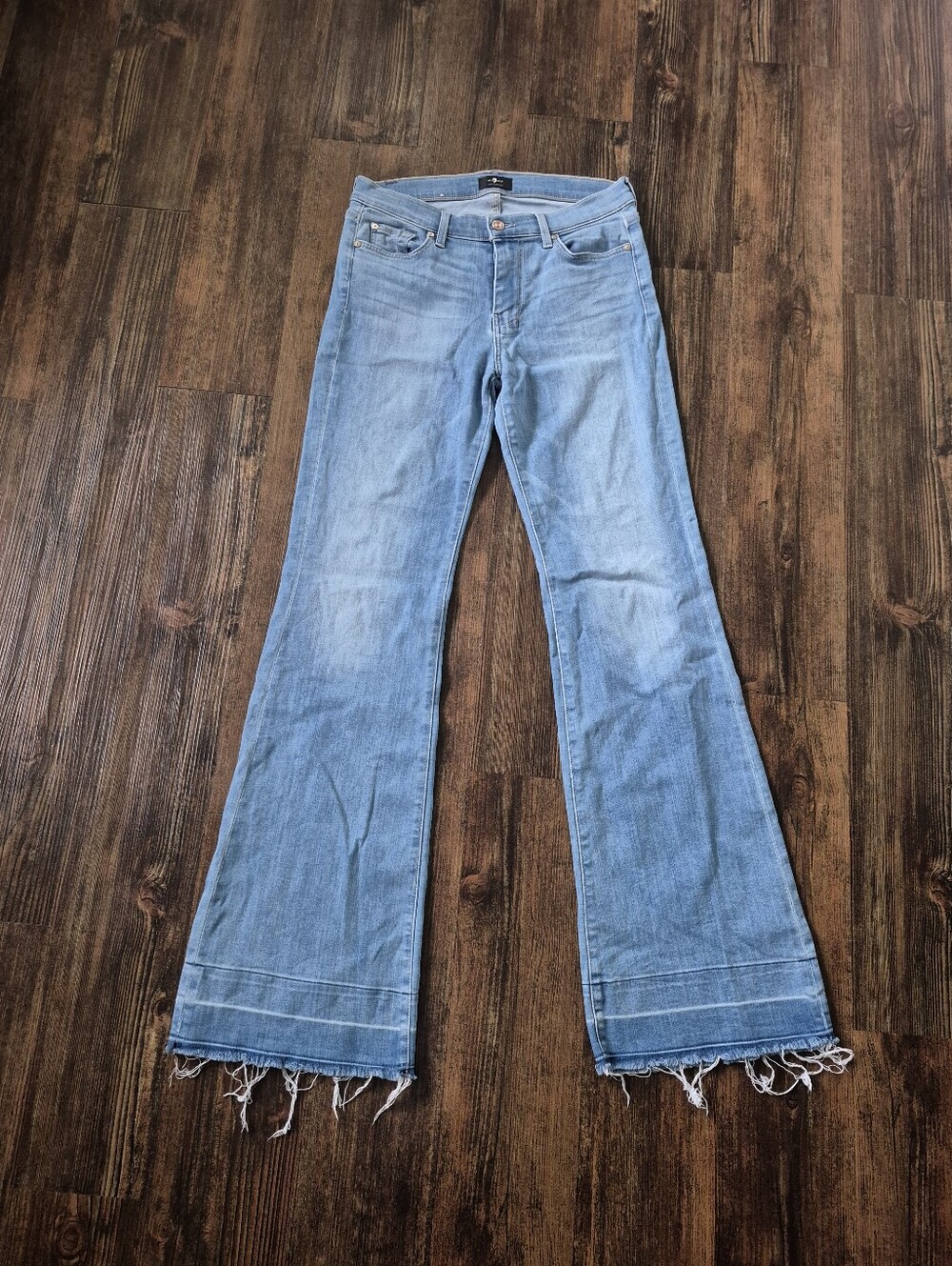 7 For All Mankind Dojo High Rise Bootcut Womens Size 29 Long